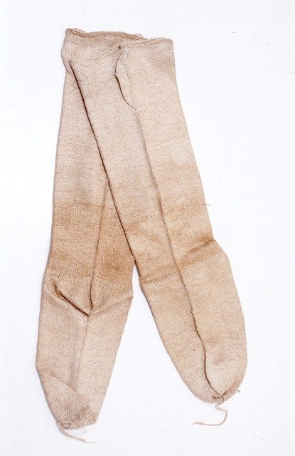 Historic stockings in the National Museum of Finland KA3781