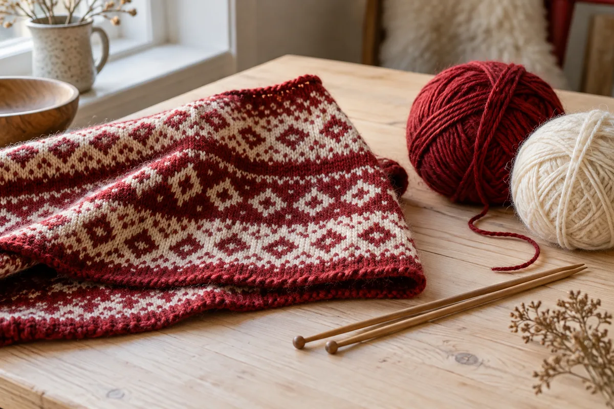 Halland Binge: Berta Borgström and the Evidence in Three Knitted Samples